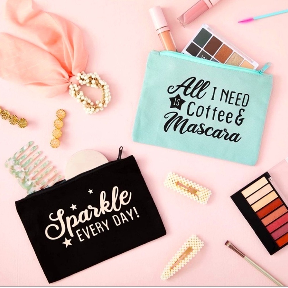 Canvas Cosmetic Bag